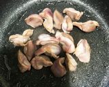 おつまみに最高♡砂肝のバタポン炒め作り方3写真