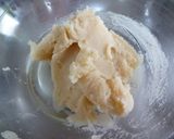 白花甘納豆から桜の練り切り作り方4写真