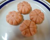 白花甘納豆から桜の練り切り作り方11写真