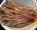 つくしの処理作り方1写真