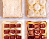 簡単♡白玉チョコバナナトースト♡作り方2写真