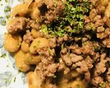 毎日の納豆●納豆＆ミンチ炒めのトッピング作り方3写真