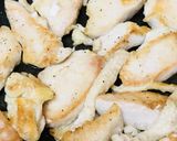 鶏胸肉のピリ甘辛オイスターソースネギ炒め作り方2写真