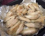 幼児もOK！鶏手羽中の白だし焼き作り方2写真