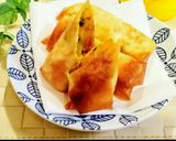 里芋とカボチャの焼き春巻き☆作り方11写真