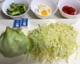 ☆のっけるだけ！カラムーチョサラダ♪作り方1写真