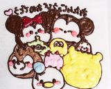 可愛い♡ツムツムのチョコプレート♡作り方6写真