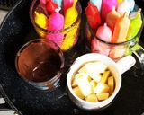 可愛い♡ツムツムのチョコプレート♡作り方11写真
