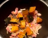 かぼちゃの煮物で簡単サラダ！作り方2写真
