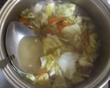 キャベツと合挽き肉の旨味スープ♪作り方3写真