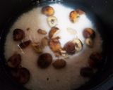 セブンの焼き笑い栗で栗ご飯作り方1写真