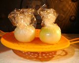 高血圧!チビ玉葱のお味噌汁☆ゆず胡椒風味作り方3写真