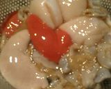 ホタテの漬けと炊き込み丼作り方2写真