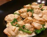 クリチ&バター醤油で簡単帆立のクリーム煮作り方5写真