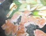 とろっとろネギとヘルシーささみすき焼き作り方3写真