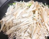 とろっとろネギとヘルシーささみすき焼き作り方4写真