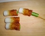 お弁当に最適！シシトウ詰め竹輪の照り焼き作り方1写真