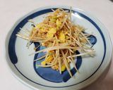 大鰐モヤシのツナたま炒め作り方6写真