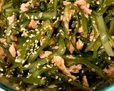 茎わかめとツナの和え物 糖質オフ作り方2写真