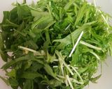 ごぼうと水菜のサラダ作り方3写真
