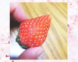 Spring☺️FLOWERいちご❤️作り方1写真