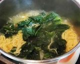 旬の生なま高菜を袋ラーメンにトッピング作り方6写真
