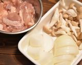 鶏もも肉ときのこのトマトクリームソース煮作り方1写真