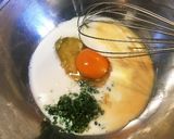 春の風味、よもぎとバナナのケーキ作り方5写真