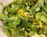 セロリの葉と蓮根のシャキシャキきんぴら作り方3写真