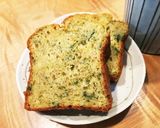 春の風味、よもぎとバナナのケーキ作り方12写真