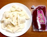 簡単で美味しい 長芋の梅漬け作り方1写真
