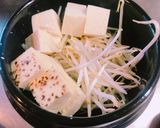 簡単！ご飯がすすむ 旨辛！胡麻 鍋作り方5写真