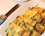 大人気♪春菊とかりかりチーズの絶品チヂミ作り方5写真
