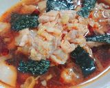 食欲倍増！辛肉つけ蕎麦作り方8写真