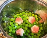 簡単^_^グリーンピースで翡翠豆作り方2写真