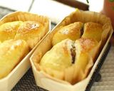 HBで♪朝から焼きたておかずパン作り方13写真