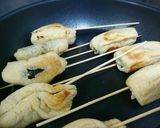 旨っ♥油揚げのねぎみそロール作り方10写真