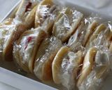 苺とチーズクリームのどら焼き（お花見）作り方22写真