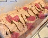 桜が可愛いフルーツケーキ作り方10写真