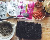 カリカリ梅入り☆ひじきゆかり胡麻ふりかけ作り方1写真