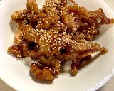 すき焼きのタレで簡単★鶏皮の甘辛作り方5写真
