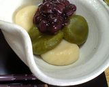抹茶の豆腐白玉 作り方5写真