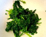 鉄分たっぷりほうれん草サラダ作り方1写真