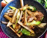 豚バラと牛蒡スティックのピリ辛炒め作り方16写真