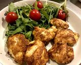 【簡単 男の手料理】カレーチキンピカタ作り方4写真