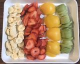 断面萌え♡果物たっぷりミルクレープケーキ作り方8写真