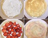 断面萌え♡果物たっぷりミルクレープケーキ作り方10写真