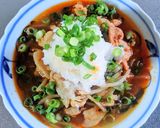 豚バラ肉とニラのピリ辛炒め作り方11写真