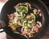 夜食のナポリタン作り方3写真