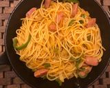 夜食のナポリタン作り方5写真